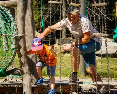 Mini park linowy dla dzieci