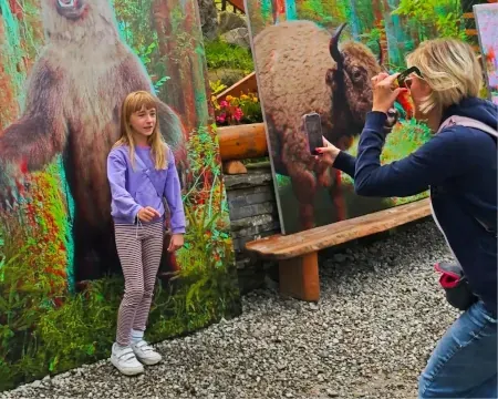 Wystawa zdjęć 3D zwierząt i natury